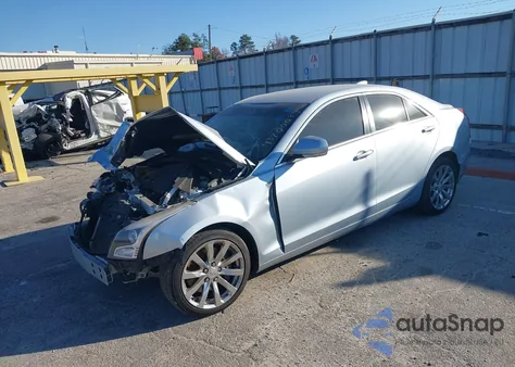 2017 Cadillac Ats Luxury z USA, uszkodzony, nr VIN 1G6AB5RX9H0125847